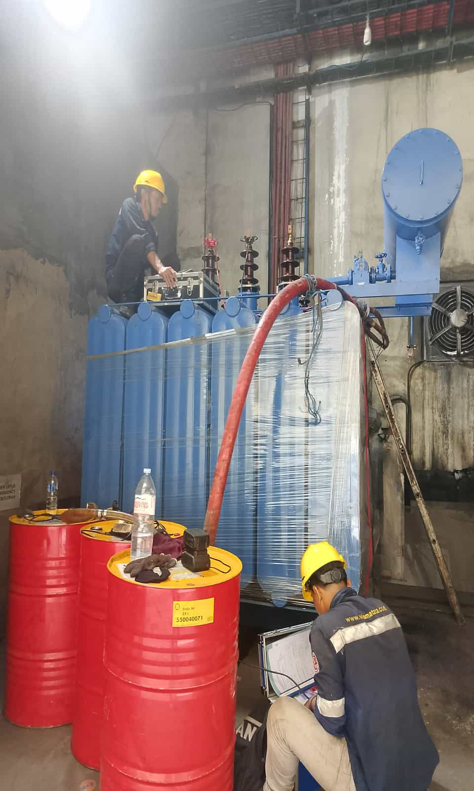 Mutasi Trafo 5000 KVA Tjiwi Kimia